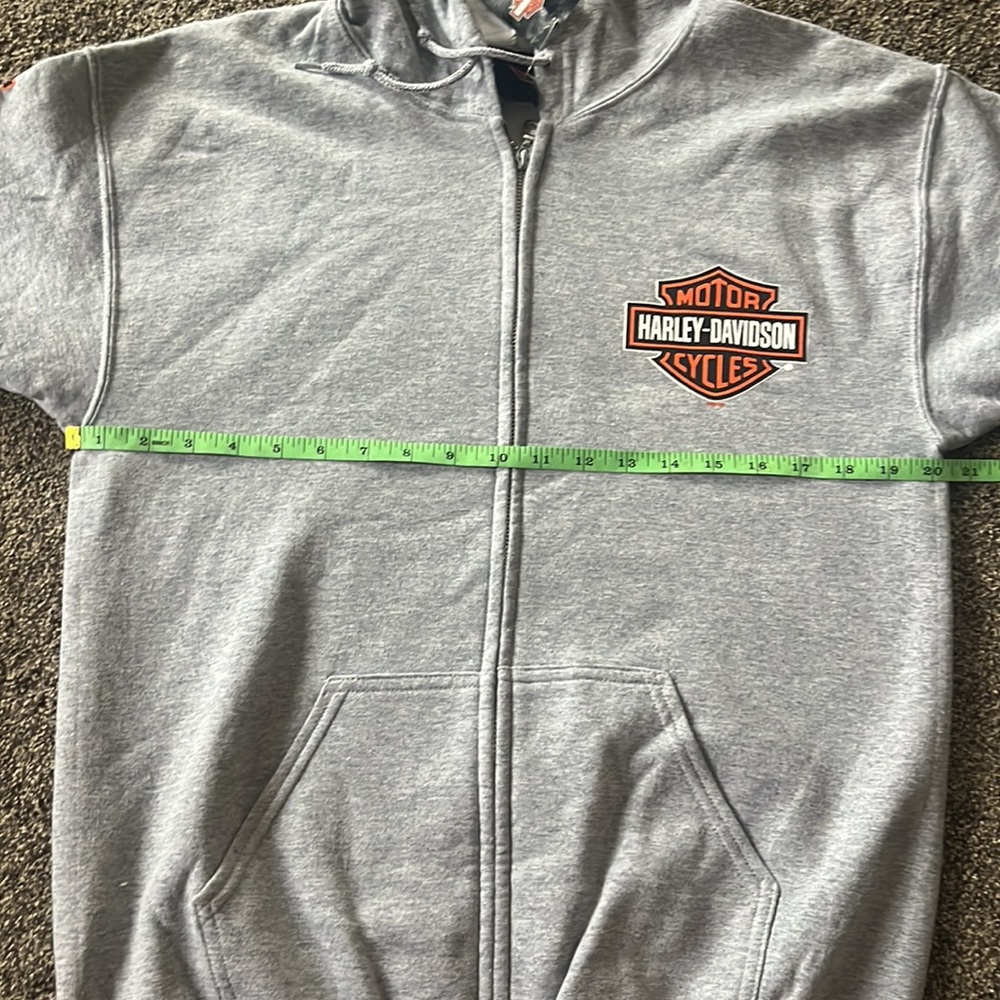 NWT Harley Davidson Zip up Hoodie - Picture 5 of 6